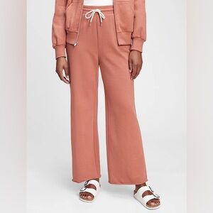 GAP Pink Track Pants with Relaxed Fit and Drawstring Waist